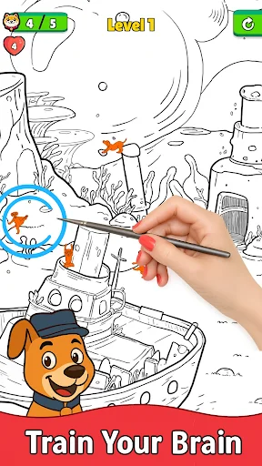 Download Find The Dog Terbaru – Game Cari Objek Tersembunyi Gratis - Screenshot 2