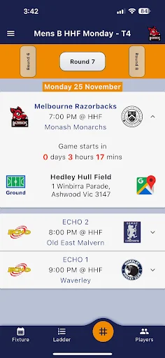 Download Hockey Vic Terbaru – Jadwal dan Hasil Pertandingan - Screenshot 3