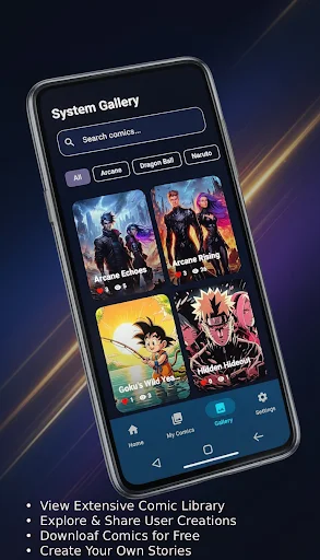 Download ComiForge Terbaru – Buat Seni Komik AI Gratis - Screenshot 6