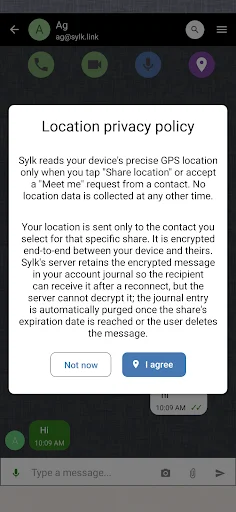 Download Sylk Mobile Terbaru – Aplikasi Pesan Open Source Gratis - Screenshot 5