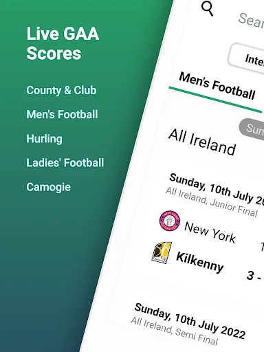 Download Score Beo Terbaru – Jadwal & Hasil GAA Langsung - Screenshot 5