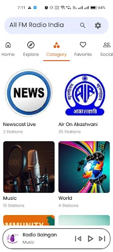 Download All FM Radio India Terbaru – Streaming Musik & Berita - Screenshot 5
