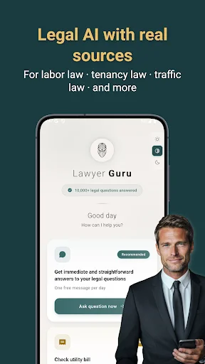 Download Anwalt Guru AI Legal Advice – Bantuan Hukum Cepat - Screenshot 1