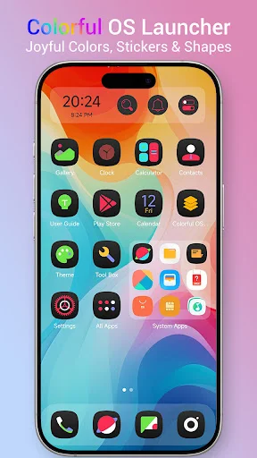 Download Colorful OS Launcher Terbaru – Ubah Tampilan HP Anda - Screenshot 1