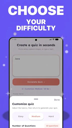 Download QuizGen: AI Quiz & MCQ Test Terbaru – Kuis Otomatis - Screenshot 4