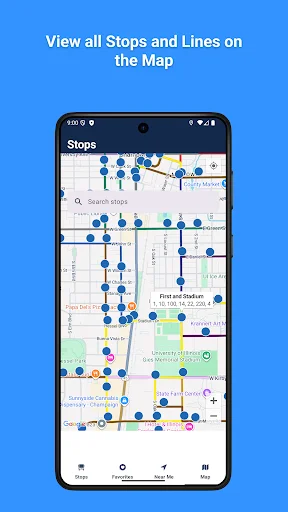 Download UIUC Bus Terbaru – Informasi Rute CUMTD Real-Time - Screenshot 5