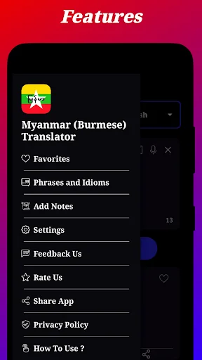 Download Myanmar (Burmese) Translator Terbaru – Terjemahan Gratis - Screenshot 8