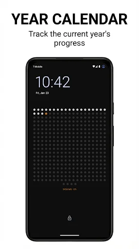 Download Life Calendar Wallpaper Terbaru – Pantau Progres Hidup - Screenshot 4