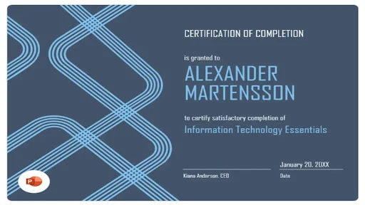Download Instant Certificate Templates – Template Sertifikat Gratis - Screenshot 19