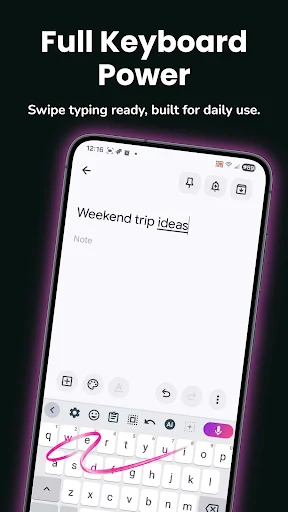 Download EkkoBoard AI Voice Keyboard Terbaru – Ketik Cepat Gratis - Screenshot 6