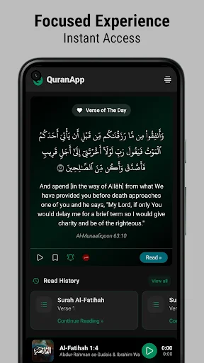 Download QuranApp: Baca Al-Qur’an & Terjemahan Lengkap Gratis - Screenshot 1