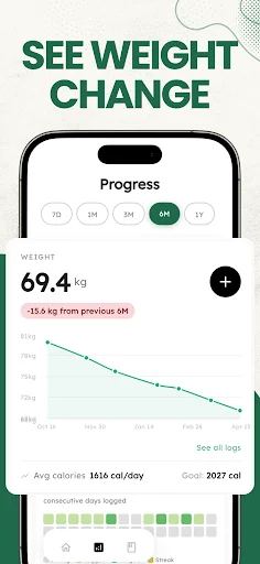 Download NutriPlan – Pelacak Kalori & Diet Sehat Gratis - Screenshot 6