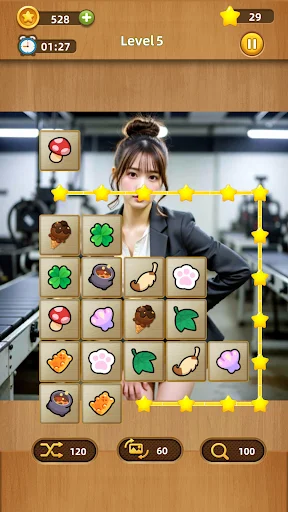 Download Sexy Shisen Sho Girls Mahjong Terbaru – Game Puzzle Seru - Screenshot 6