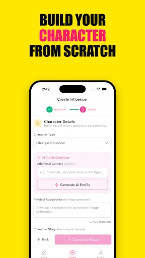 Download AI Influencer Generator Terbaru – Buat AI Influencer Gratis - Screenshot 3