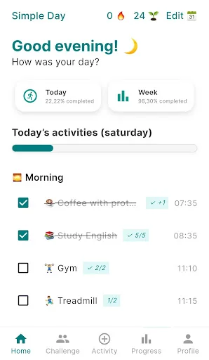 Download Simple Day – Daily Routines Terbaru – Kelola Rutinitas - Screenshot 4