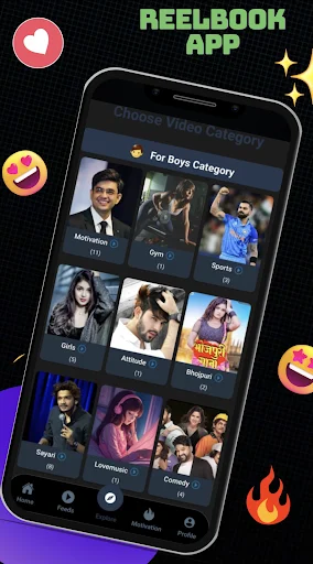 Download Reelbook Terbaru – Tonton Video Reels & Terhubung Gratis - Screenshot 3