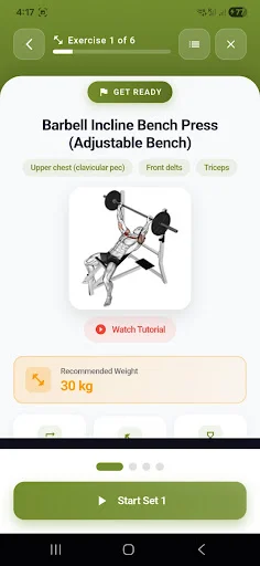 Download Gymertia AI Gym Trainer Terbaru – Latihan Kustom Gratis - Screenshot 4