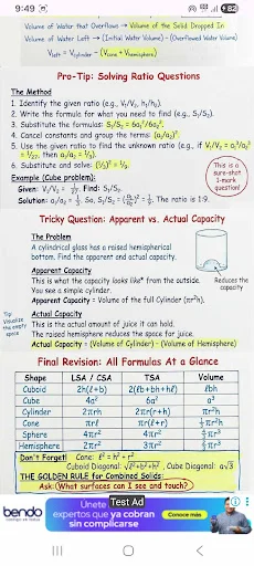 Download Class 10th Math Revision Notes – Persiapan Ujian Gratis - Screenshot 8