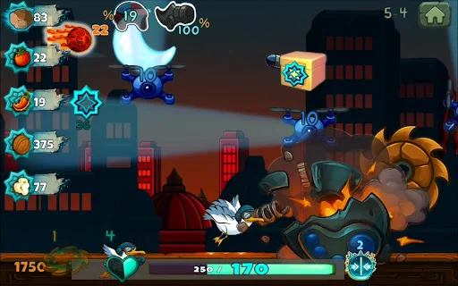 Download Flyniro2: Shooter Terbaru – Game Aksi Seru Gratis - Screenshot 4