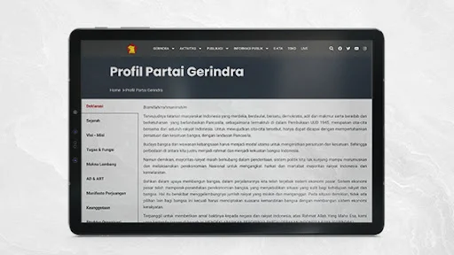 Download Kita Gerindra Terbaru – Akses KTA & Info Partai Gratis - Screenshot 7
