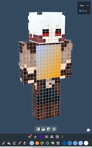 3D Skin Editor for Minecraft – Buat Skin Keren Sekarang - Screenshot 19