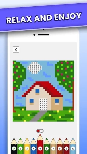 Download Pixel Art – Paint by Number Terbaru – Game Mewarnai Seru - Screenshot 1