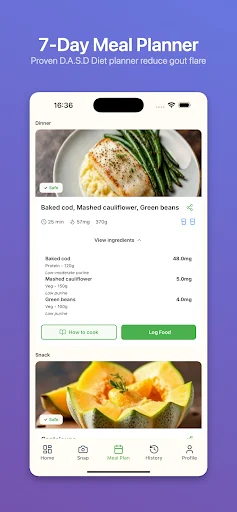 Download Gout Snap AI Terbaru – Deteksi Purin Makanan Gratis - Screenshot 4