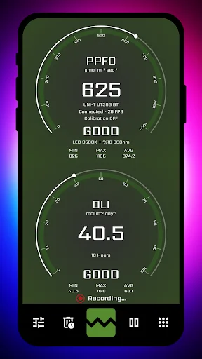 Unduh PPFD Meter – Pengukur Cahaya Tanaman Akurat & Gratis - Screenshot 12