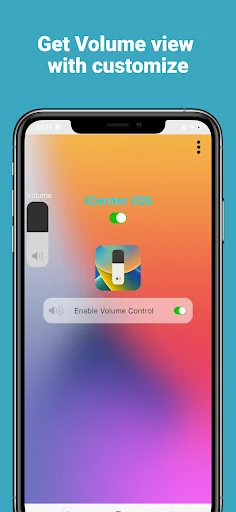 Download iCenter OS 17: X-Volume Terbaru – Kontrol Volume Gaya OS - Screenshot 1