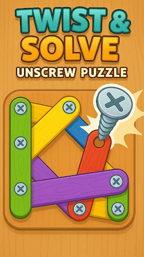 Download Twist & Solve Terbaru – Game Puzzle Sekrup Gratis - Screenshot 11