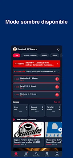 Download BaseBall TV France Terbaru – Berita Bisbol Prancis Gratis - Screenshot 7