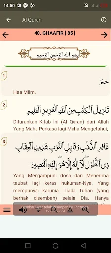 Download Tafsir Jalalain & Terjemah Terbaru – Aplikasi Islami Gratis - Screenshot 11