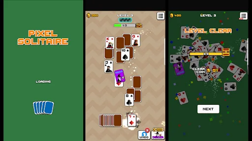 Download Pixel Solitaire : Tripeaks Terbaru – Game Puzzle Retro - Screenshot 11