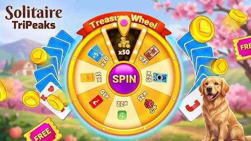Download Solitaire Journey: Farm Terbaru – Mainkan TriPeaks Gratis - Screenshot 5