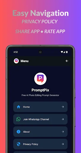 Download PromptPix AI Prompt Generator Terbaru – Buat Gambar Gratis - Screenshot 8