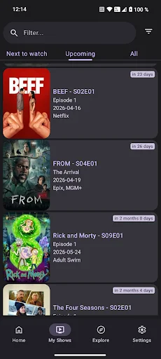 Download WatchList Terbaru – Lacak Serial TV Favorit Anda Gratis - Screenshot 5