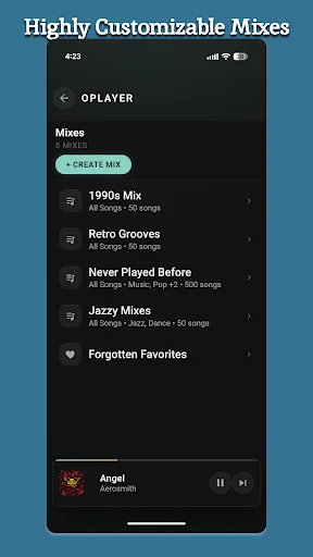 Download o-Player: Pemutar Musik Modern-Vintage Terbaik Gratis - Screenshot 3