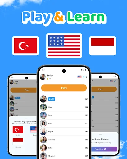 Download Word Hunter Terbaru – Game Asah Otak Gratis - Screenshot 1