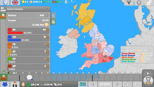 Download Lawgivers II Terbaru – Simulasi Politik Strategis - Screenshot 3