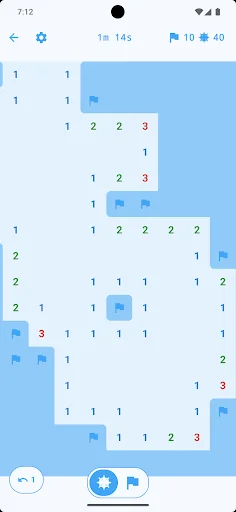 Download Kuyu Minesweeper Pro: Game Logika Tanpa Tebakan - Screenshot 1