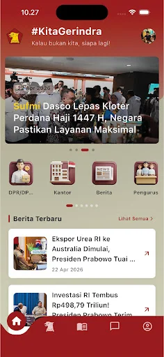 Download Kita Gerindra Terbaru – Akses KTA & Info Partai Gratis - Screenshot 3