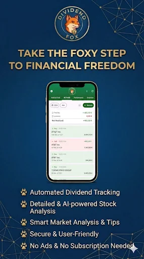 Download Dividend-Fox: Stock Tracker Terbaru – Kelola Dividen Gratis - Screenshot 7