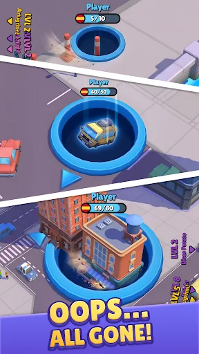 Download Hole.io Terbaru – Telan Segalanya & Kuasai Kota Gratis - Screenshot 7