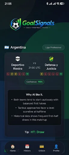 Unduh GoalSignals – Prediksi Bola AI Akurat & Tips Menang - Screenshot 1