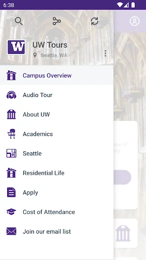 Unduh University of Washington Tours Terbaru – Panduan Wisata Gratis - Screenshot 2