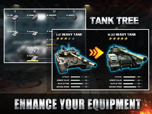Download Tank Strike Battle Online – Game Perang Tank Terbaik - Screenshot 4