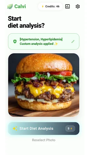 Download Calvi – AI Diet & Kalori Terbaru – Analisis Medis - Screenshot 2