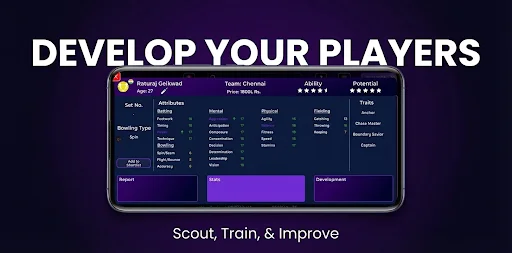 Download Cricket League Manager 26 – Kelola Tim Kriket Terbaik - Screenshot 2