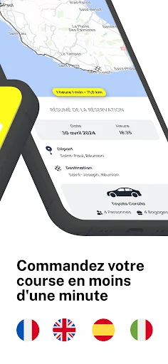Download EasyMove VTC Réunion Terbaru – Pesan Taksi Pribadi Aman - Screenshot 2