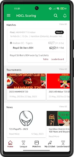Download HDCL Scoring Terbaru – Aplikasi Skor Kriket Profesional - Screenshot 3